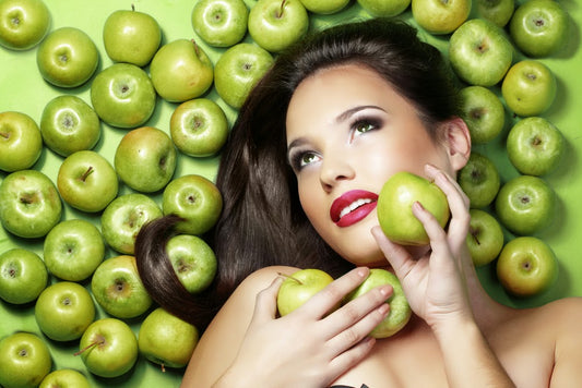 An Apple a day keeps the bad skin away!