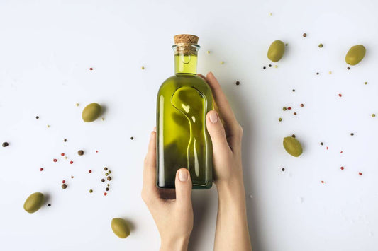 Use ozonated olive oil for clean skin