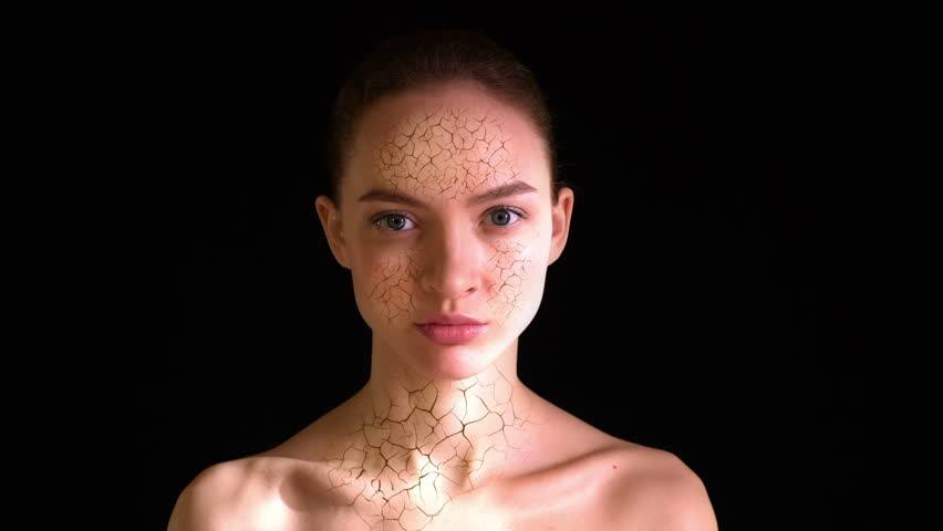 Perfect skin in winter days