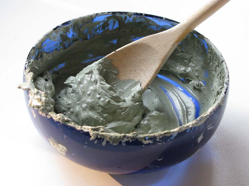 Why the clay is beneficial for the skin?
