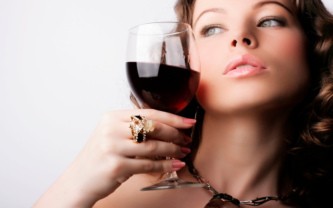 Red wine is one of the best anti-aging ingredients