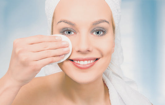Several receipts for a homemade makeup remover